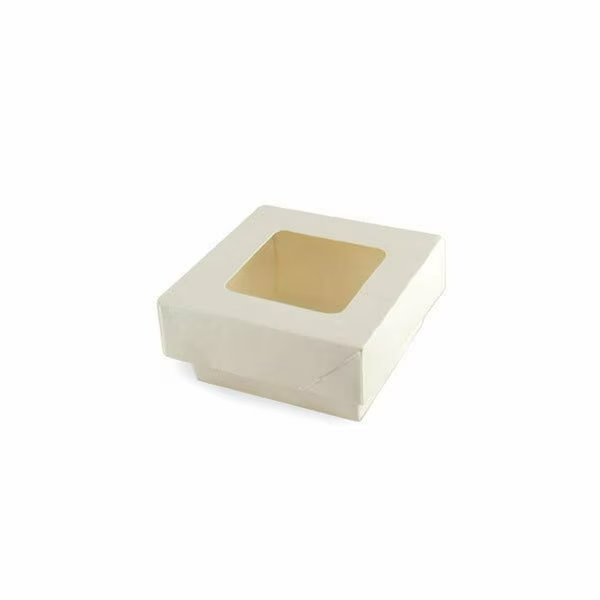 Small White Kray Box With Window 12 Oz., 250PK, Packnwood, Mfr#: 210KRAYWH115